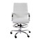 Flash Furniture White LeatherSoft Drafting Chair with Foot Ring GO-2286B-WH-GG - alternate 9